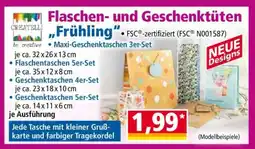 Norma Flaschen- und Geschenktüten „Frühling“ Angebot