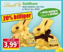 Norma Lindt Goldhase Angebot