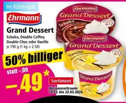 Norma Ehrmann Grand Dessert Angebot