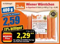 Norma Wiener Würstchen Angebot