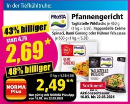 Norma Pfannengericht Angebot