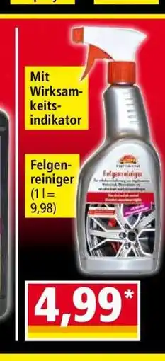 Norma Felgenreiniger Angebot