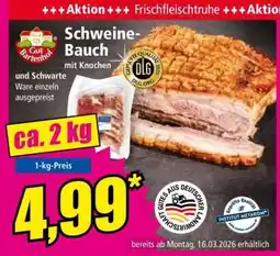 Norma Schweine-Bauch Angebot