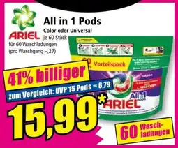 Norma All in 1 Pods Angebot