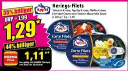 Norma Herings-Filets Angebot