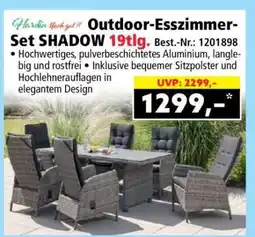 Norma Outdoor-Esszimmer-Set SHADOW 19tlg Angebot