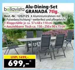 Norma Alu-Dining-Set GRANADA 7tlg Angebot
