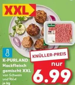 Kaufland K-PURLAND Hackfleisch gemischt XXL Angebot