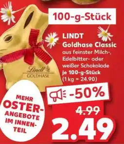 Kaufland LINDT Goldhase Classic Angebot