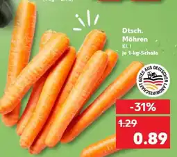 Kaufland Dtsch. Möhren Angebot