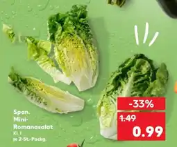 Kaufland Span. Mini- Romanasalat Angebot