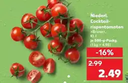 Kaufland Niederl. Cocktail rispentomaten Angebot