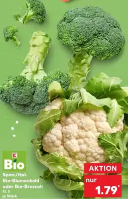 Kaufland Bio-Blumenkohl oder Bio-Broccoli Angebot