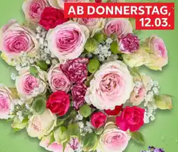 Kaufland Nelken- Sprayrosen- Strauß Angebot