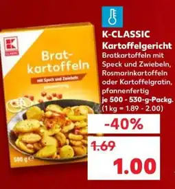 Kaufland K-CLASSIC Kartoffelgericht Angebot