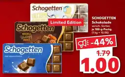 Kaufland SCHOGETTEN Schokolade Angebot