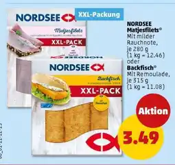 PENNY NORDSEE Matjesfilets* oder Backfisch Angebot