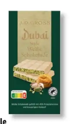 Lidl J.D. Gross Dubai Style Schokolade Angebot