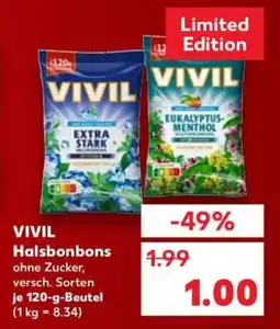 Kaufland VIVIL Halsbonbons Angebot