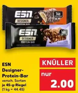 Kaufland ESN Designer- Protein-Bar Angebot