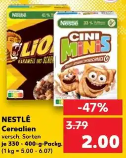 Kaufland NESTLÉ Cerealien Angebot