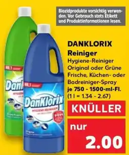 Kaufland DANKLORIX Reiniger Angebot
