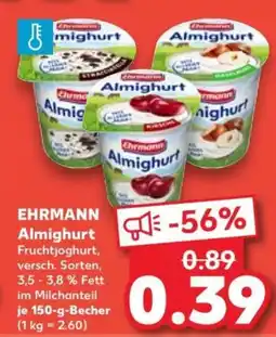 Kaufland EHRMANN Almighurt Angebot