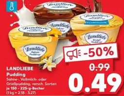 Kaufland LANDLIEBE Pudding Angebot
