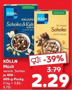 Kaufland KÖLLN Müsli Angebot