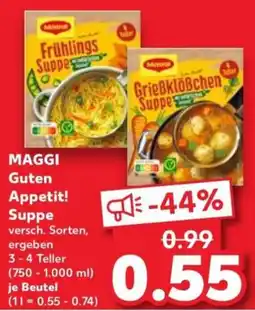 Kaufland MAGGI Guten Appetit! Suppe Angebot