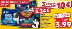 Kaufland FELIX Katzennahrung Angebot