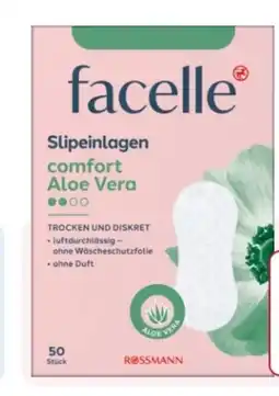 Rossmann Facelle Slipeinlagen Comfort Pockets Angebot