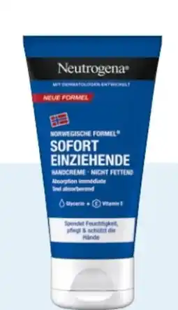 Rossmann Neutrogena Sofort Einziehende Handcreme Angebot