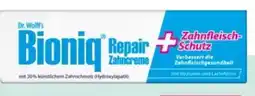 Rossmann Dr. Wolff Bioniq Repair Zahncreme Angebot