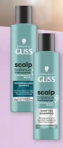 Rossmann Schwarzkopf Gliss Scalp Balance Shampoo Angebot