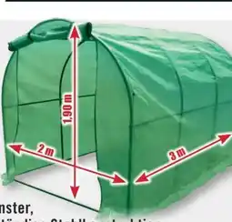 B1 Discount Baumarkt Foliengewächshaus Iglu Angebot