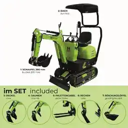 toom Baumarkt Zipper Mini-Bagger Set ZI-MBGS600 Angebot