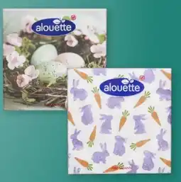 Rossmann Alouette Motiv-Servietten Angebot