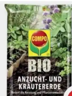 B1 Discount Baumarkt Compo Bio Anzucht-Kräutererde Angebot