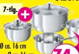 Möbel Boss Kochtopfset 7-tlg Angebot