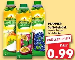 Kaufland PFANNER Saft-Getränk Angebot
