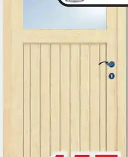 B1 Discount Baumarkt Nebeneingangstür Angebot