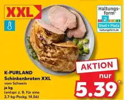 Kaufland K-PURLAND Schinkenbraten XXL Angebot