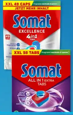 Aldi Süd Somat Excellence 4 in 1 Caps XXL Angebot