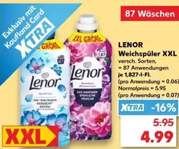 Kaufland LENOR Weichspüler XXL Angebot