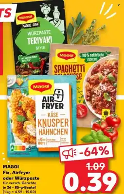 Kaufland MAGGI Fix, Airfryer oder Würzpaste Angebot