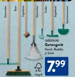 Aldi Süd Gardenline Gartengerät Angebot