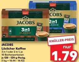Kaufland JACOBS Löslicher Kaffee Angebot