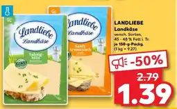Kaufland LANDLIEBE Landkäse Angebot