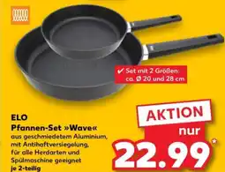 Kaufland ELO Pfannen-Set Wave Angebot